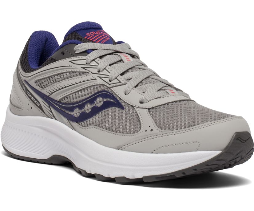 Női Saucony Cohesion 14 Futócipő Szürke Lila | HU 621OKI